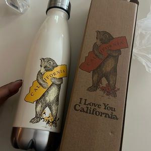 I love California stainless steel water bottle!